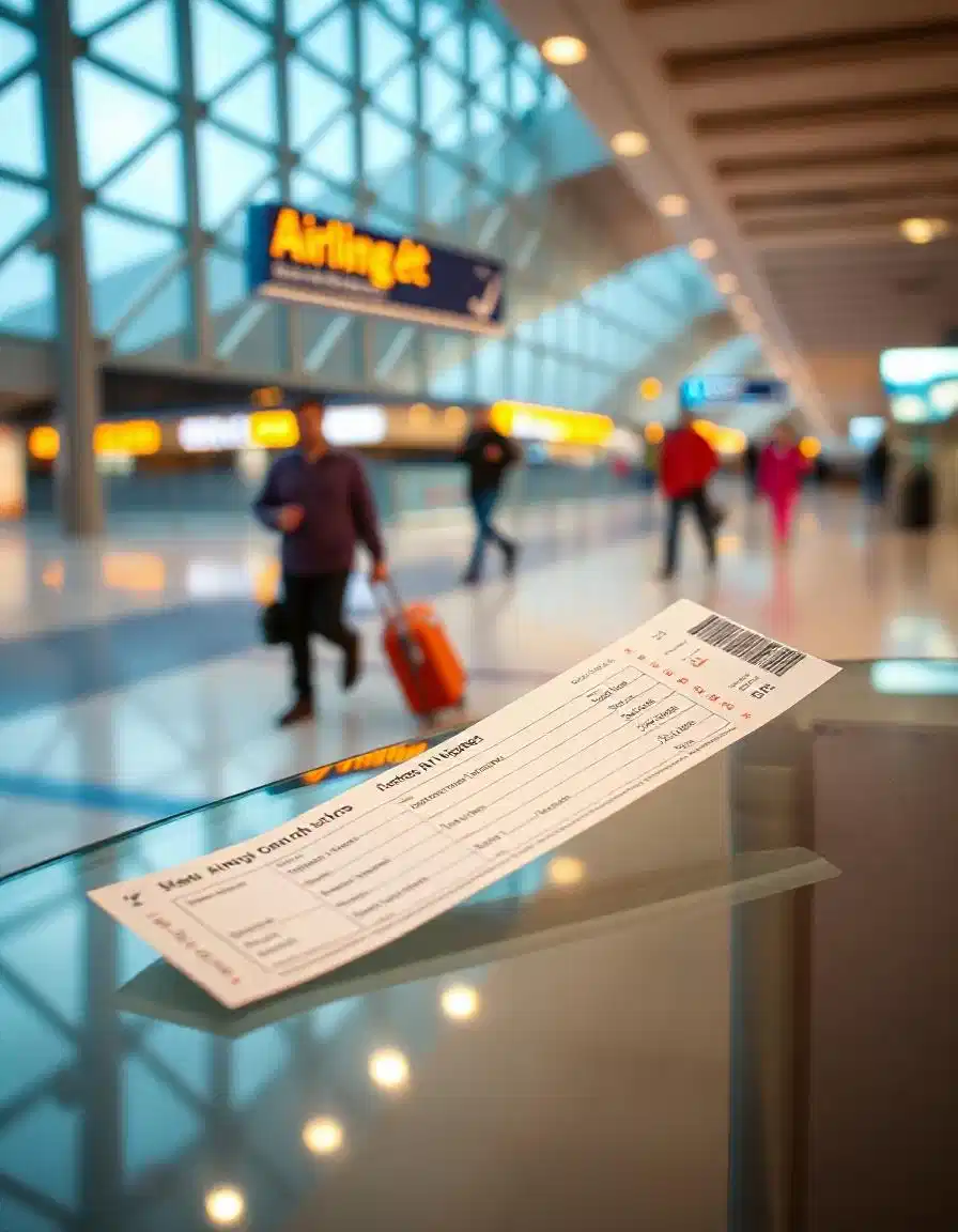 passagem em aeroporto para ilustrar texto sobre reserva de passagem aérea