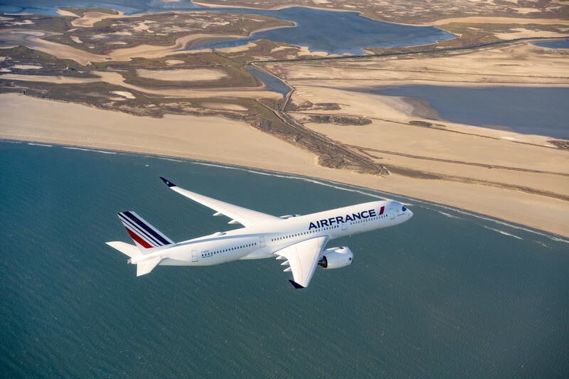 Avião da Companhia Aérea Airfrance