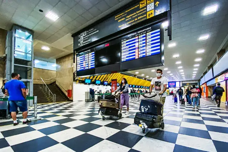 tres aeroportos brasileiros