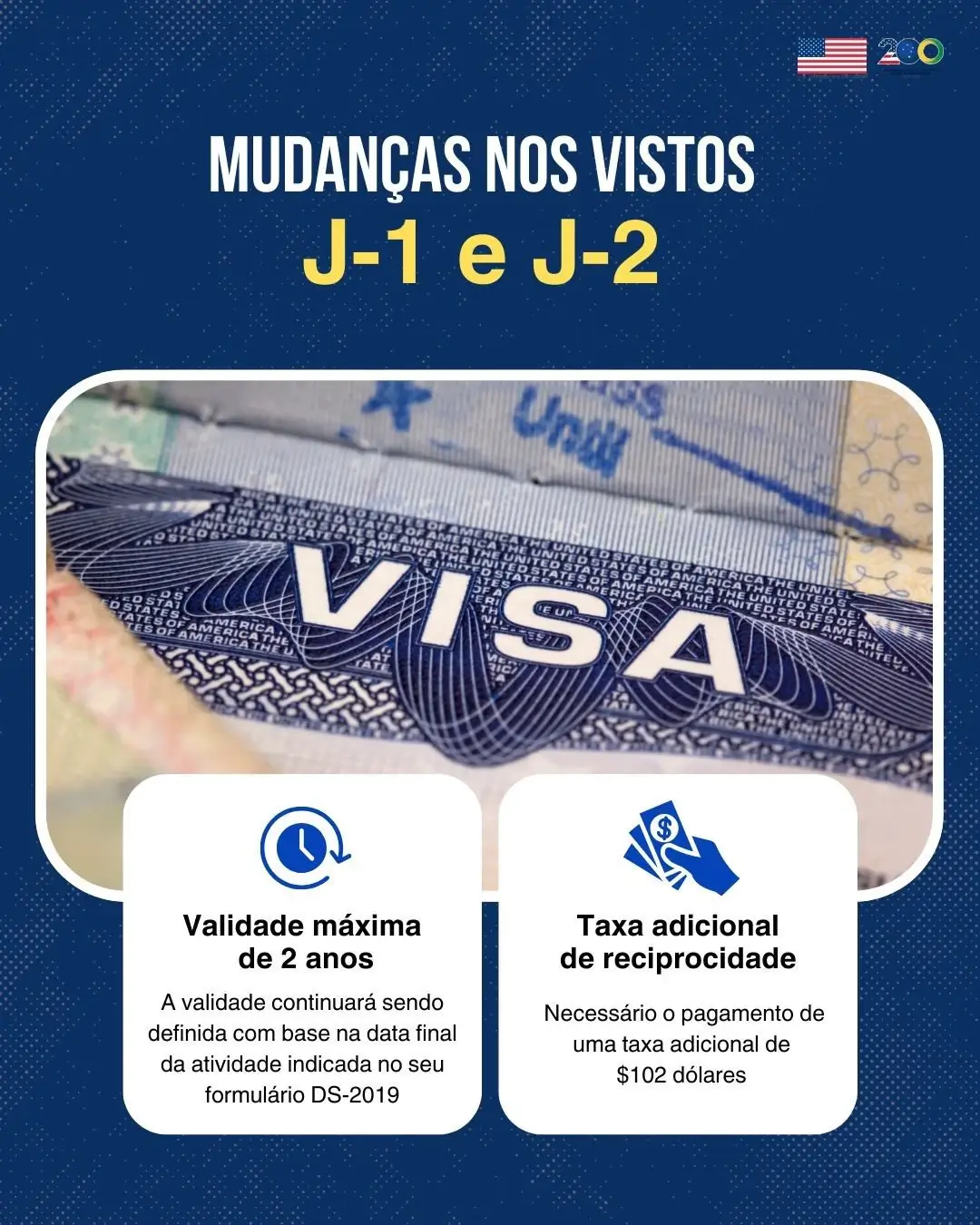 EUA anunciam mudanças importantes para vistos de intercâmbio