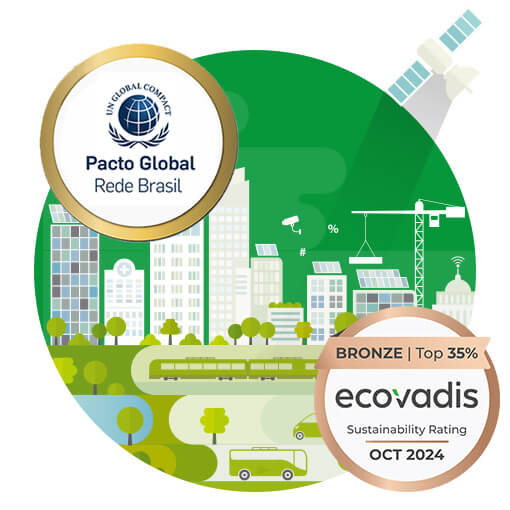 foto esg certificações ecovadis pacto global